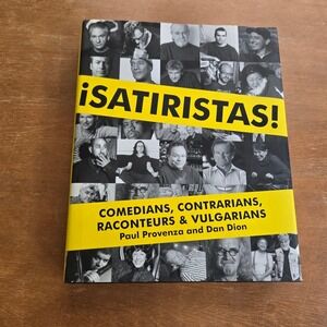 HarperCollins‎ Satiristas Paul Provenza Dan Dion 1st Edition HCDJ Book